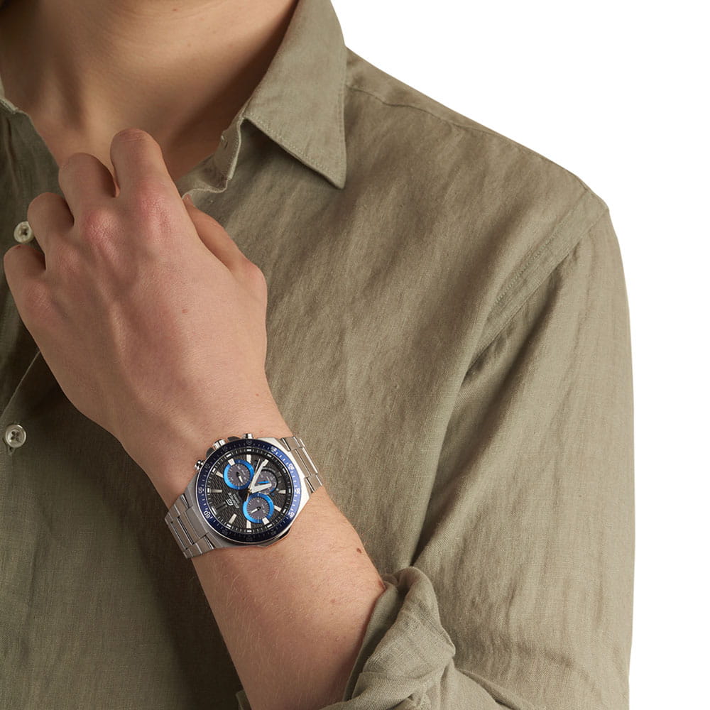 Casio Casio Edifice EFS-S600D-1A2V EFS, наручные мужские часы фото под углом