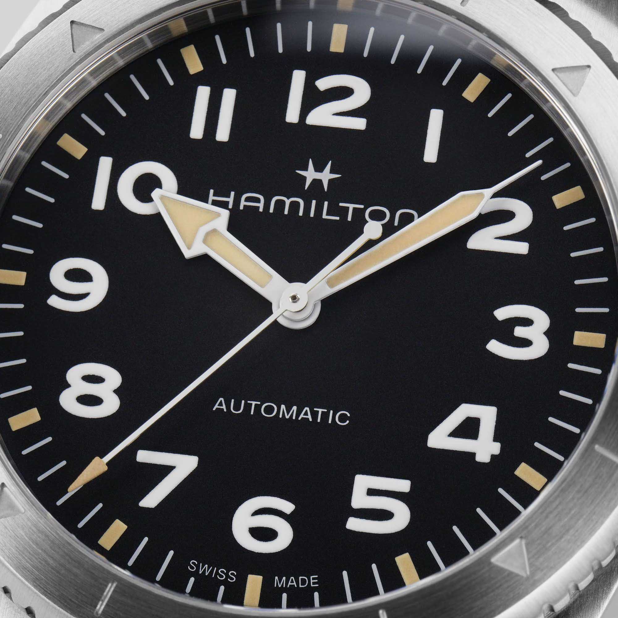 Hamilton Hamilton Khaki Field Expedition Auto H70315930 швейцария наручные мужские часы заводная головка с логотипом Hamilton