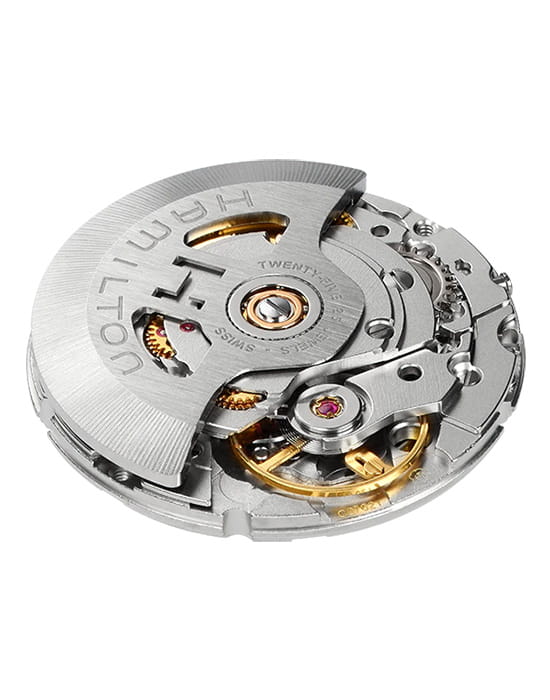 Hamilton H64645531 мужские часы застежка крупным планом