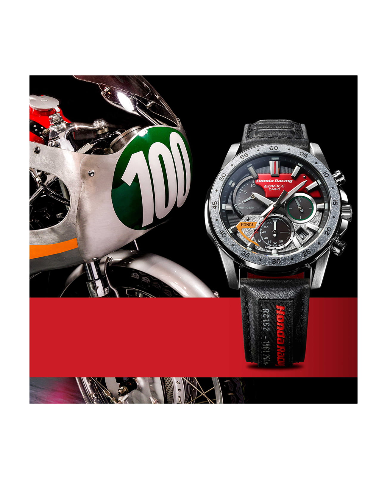 Casio EQS-930HR-1AER мужские часы застежка крупным планом