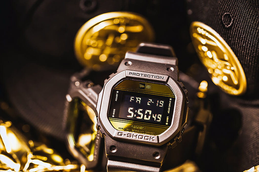 Оригинальные часы Casio Casio G-Shock DW-5600NE-1 в фирменной упаковке от производителя