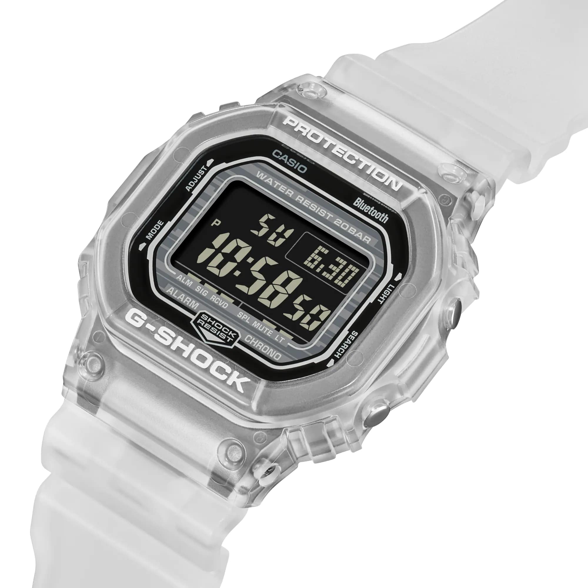 Оригинальные часы Casio Casio G-Shock DW-B5600G-7 электронные калибр механизма  общий вид