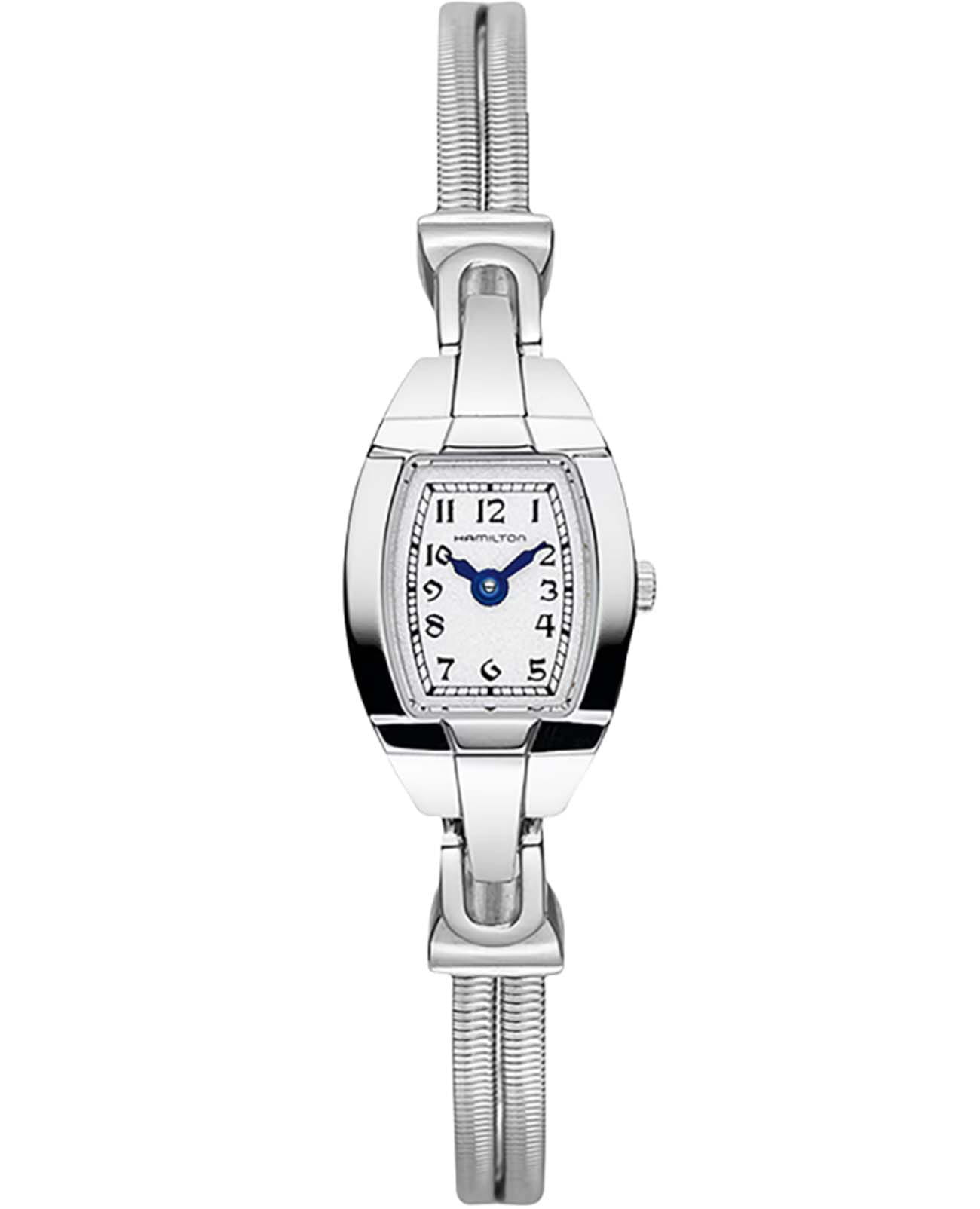 Hamilton Hamilton American Classics Lady H31111183  H31111183 кварцевые женские часы белый циферблат, браслет нержавеющая сталь — вид спереди