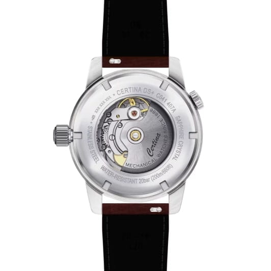 Оригинальные часы Certina Certina DS+ C041.407.19.051.90 механические калибр механизма powermatic 80.611 общий вид