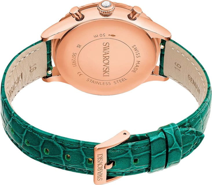 Swarovski Swarovski Octea Chrono 5672931 женские часы зеленый циферблат на запястье