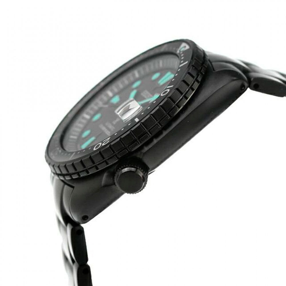Seiko Seiko Prospex SBDY127, prospex япония мужские часы на браслете нержавеющая сталь с pvd-покрытием боковой вид