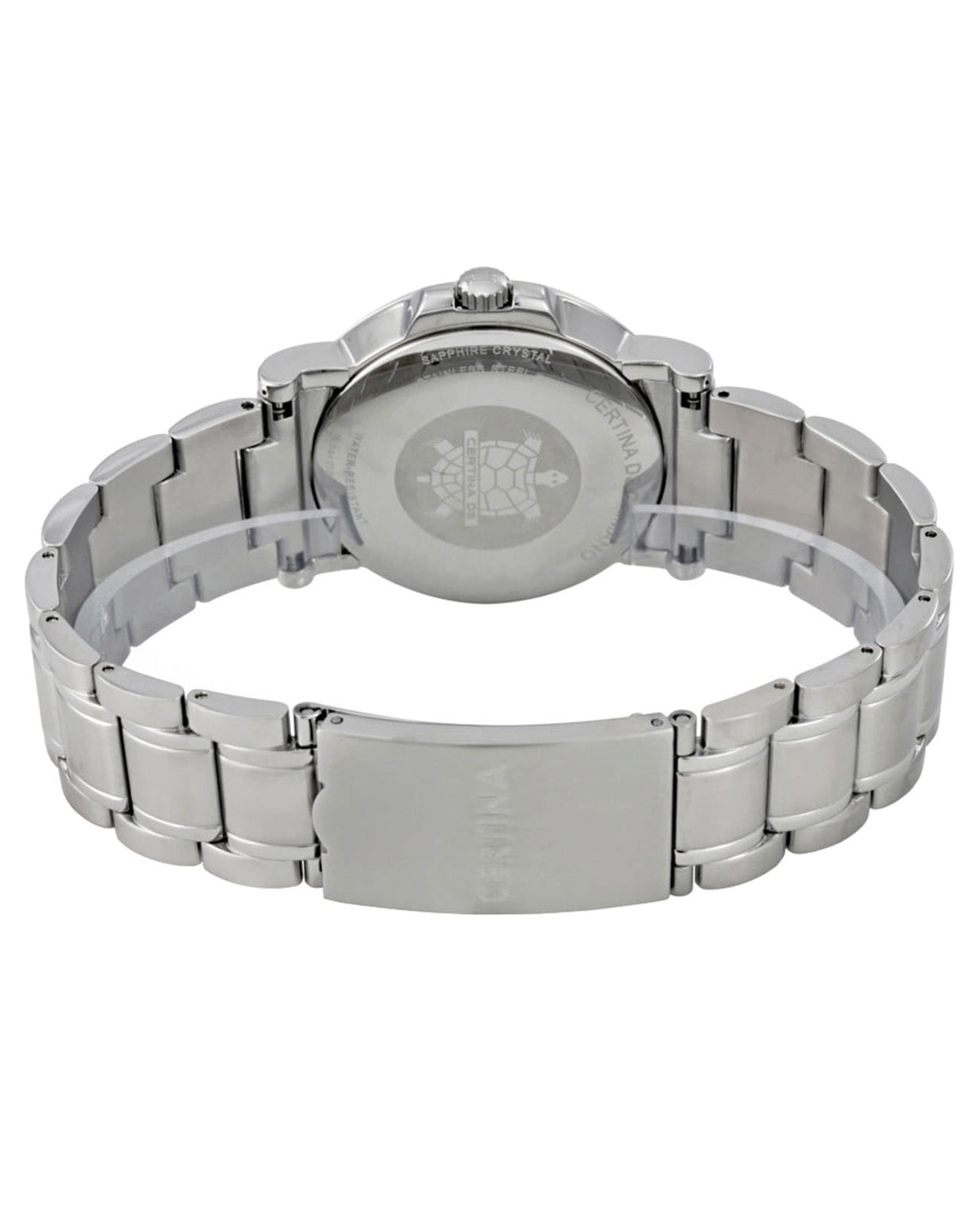 Certina Certina DS Caimano C017.410.11.032.00,  швейцария мужские часы на браслете нержавеющая сталь боковой вид