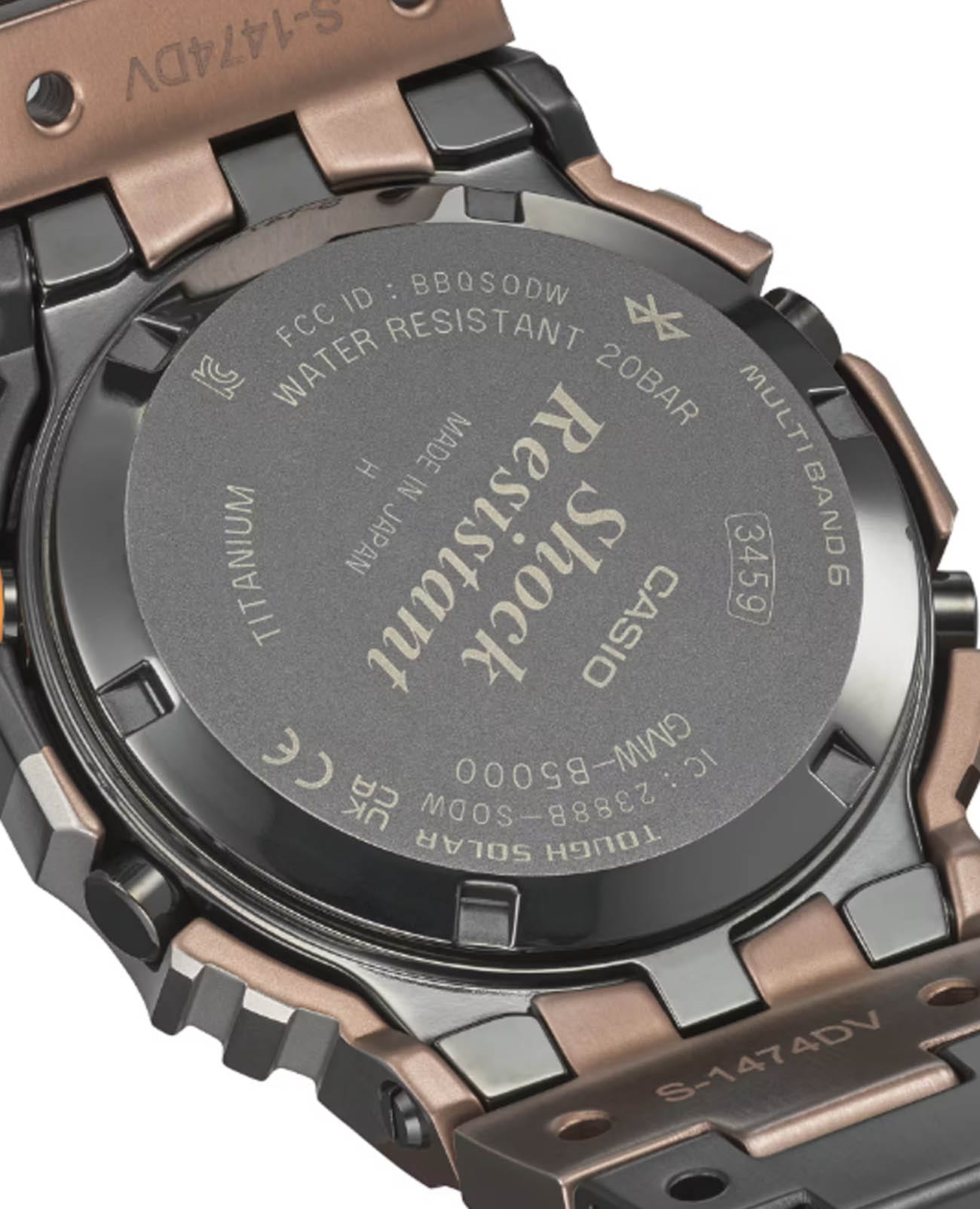 Casio Casio G-Shock GMW-B5000TVB-1DR лимитированной серии, наручные мужские часы фото под углом