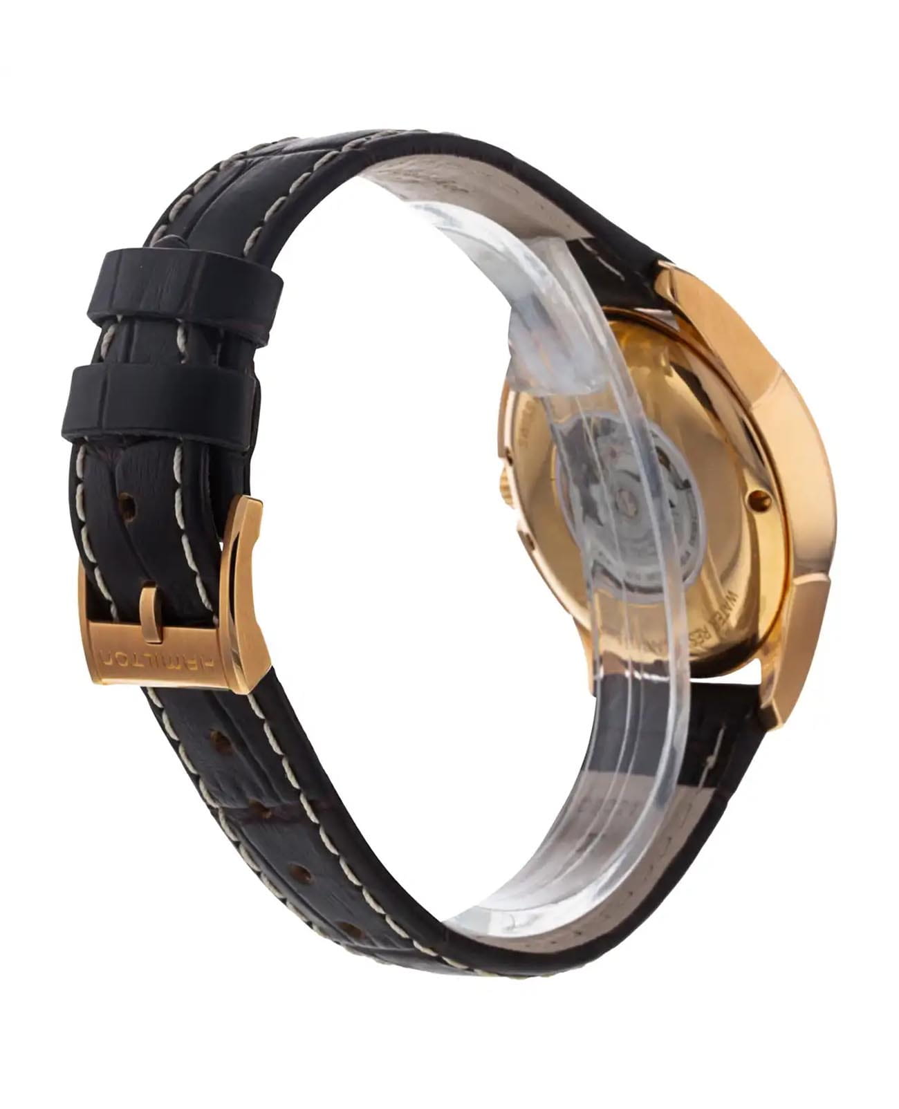 Hamilton Hamilton Jazzmaster Viewmatic Auto H32335555, jazzmaster швейцария мужские часы на браслете кожаный боковой вид