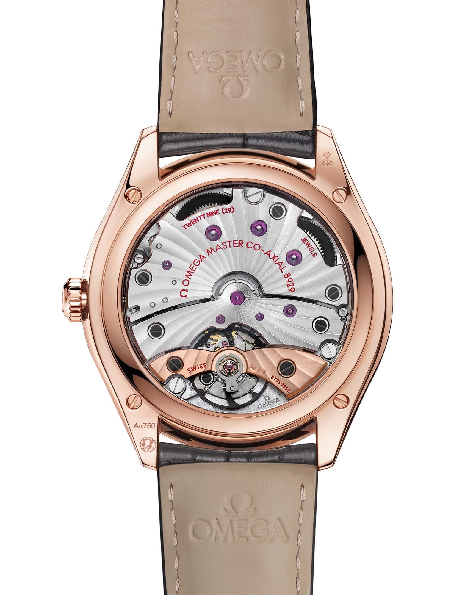 Omega Omega De Ville Tresor 435.53.40.21.06.001 , наручные мужские часы фото под углом