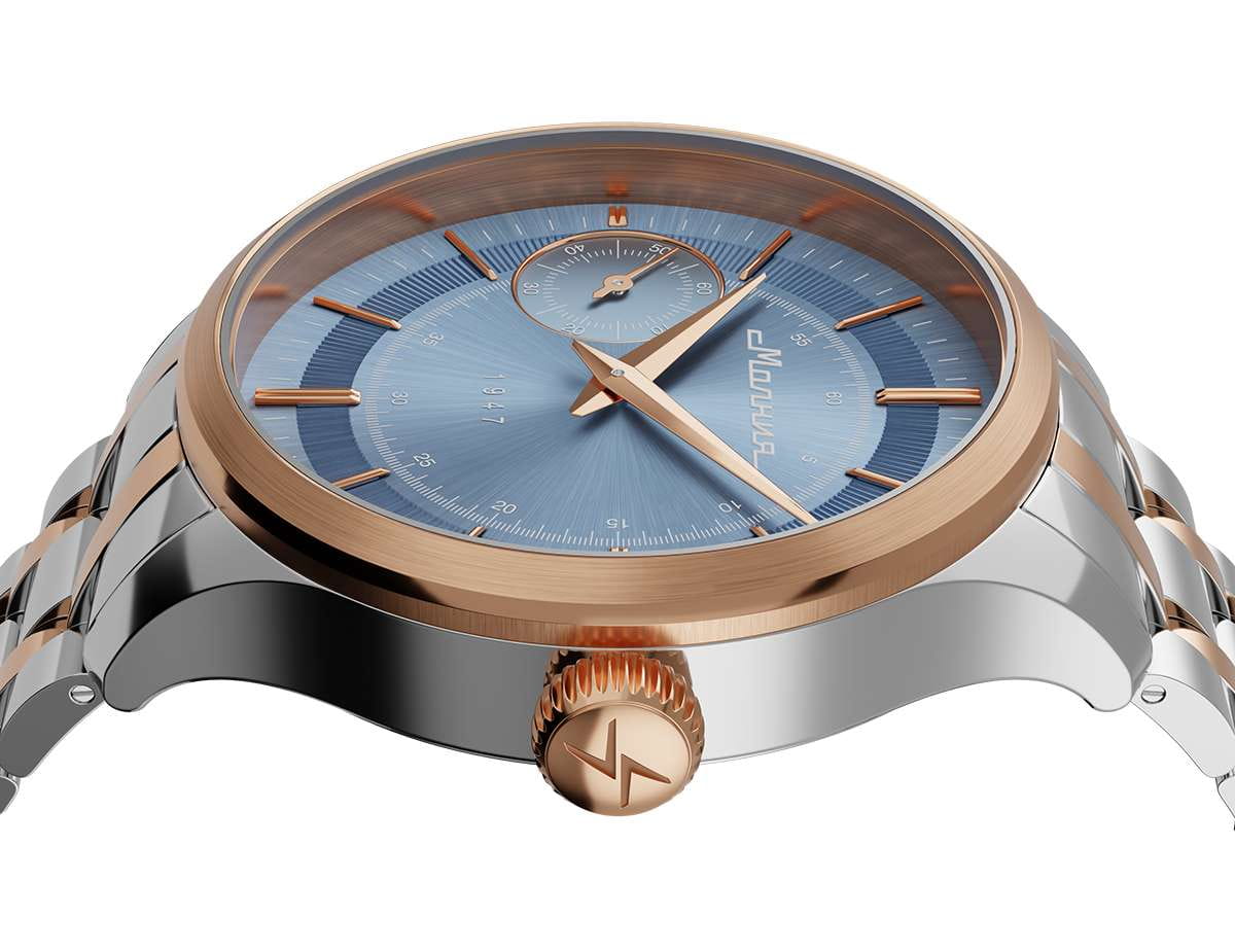 Оригинальные часы Молния Молния Дебют 0200106-1.0 механические калибр механизма молния 3603 общий вид