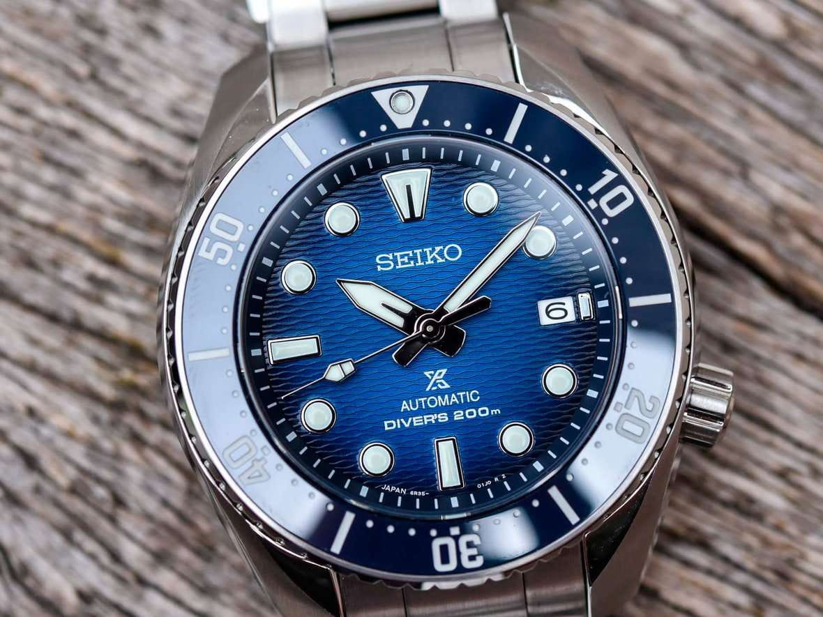 Оригинальные часы Seiko Seiko Prospex SPB321J1 механические калибр механизма 6r35 общий вид