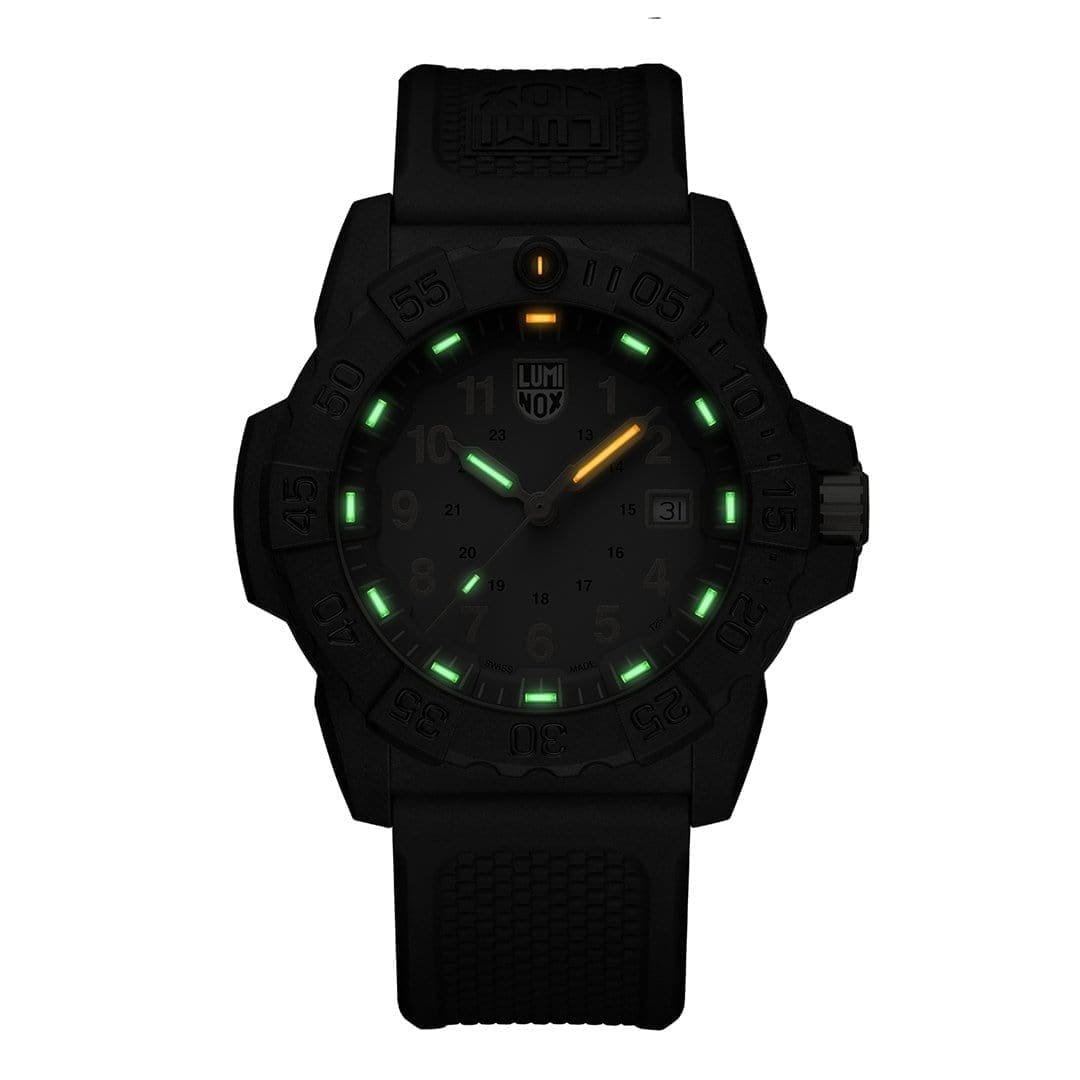 Luminox Luminox Navy SEAL 3500 XS.3508.GOLD  - задняя крышка карбон пластик корпуса, швейцария часы