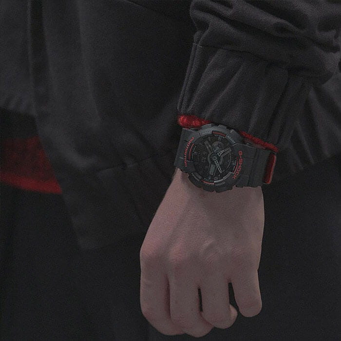 Оригинальные часы Casio Casio G-Shock GA-110HR-1ADR (GA-110HR-1A) в фирменной упаковке от производителя