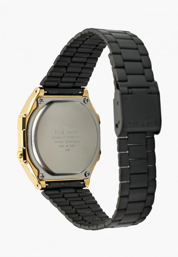 Оригинальные часы Casio Casio Collection A-168WEGB-1B кварцевые калибр механизма  общий вид