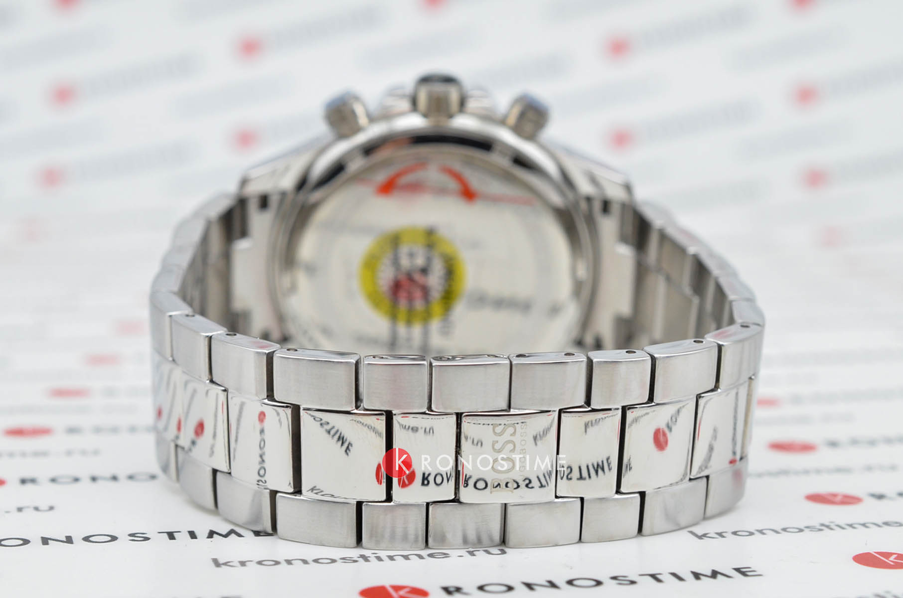 Hugo Boss Hugo Boss Ikon HB1512965 кварцевые мужские часы часы крупный план черный циферблата