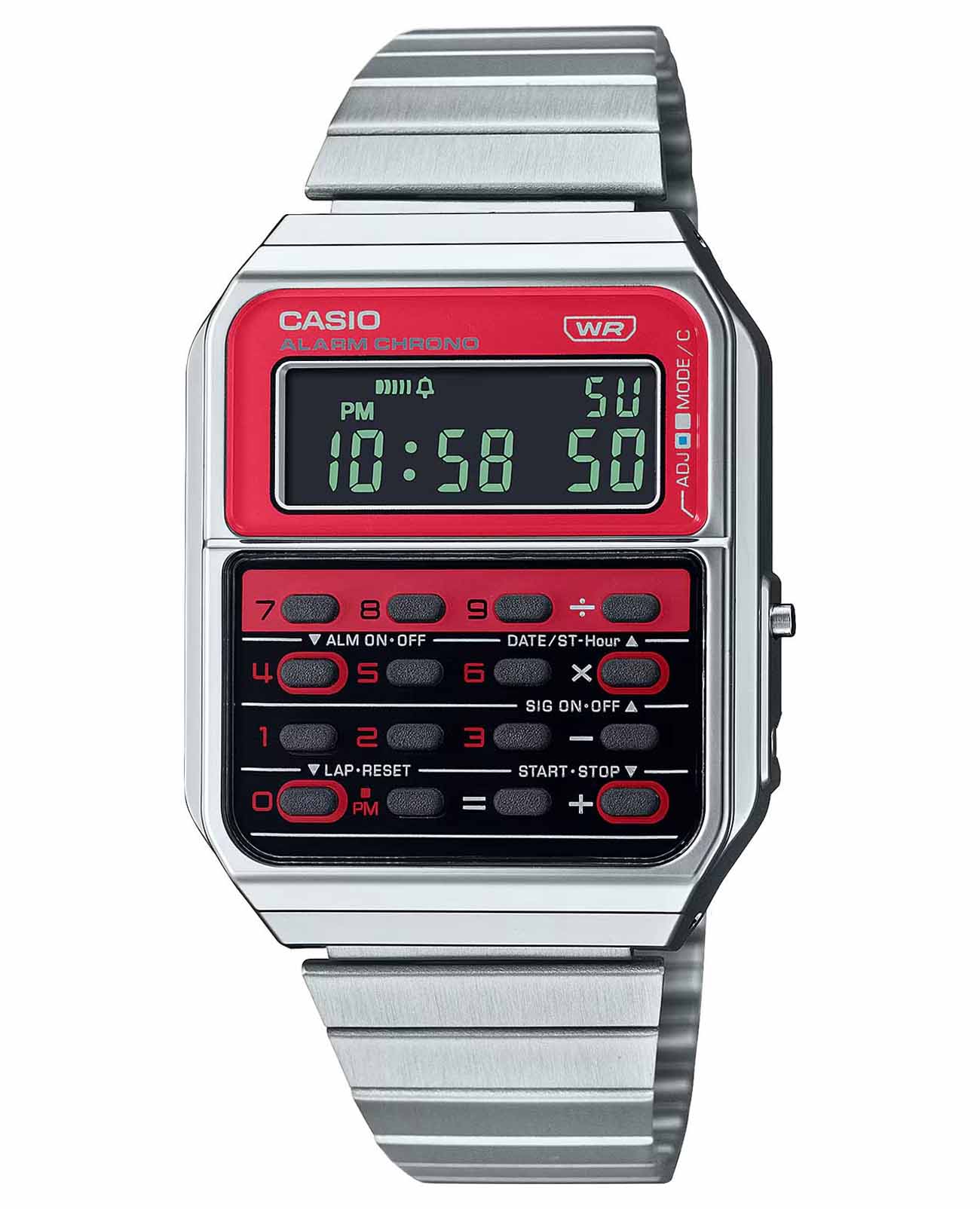 Оригинальные часы Casio Casio Vintage CA-500WE-4BDF (CA-500WE-4B) кварцевые калибр механизма  общий вид