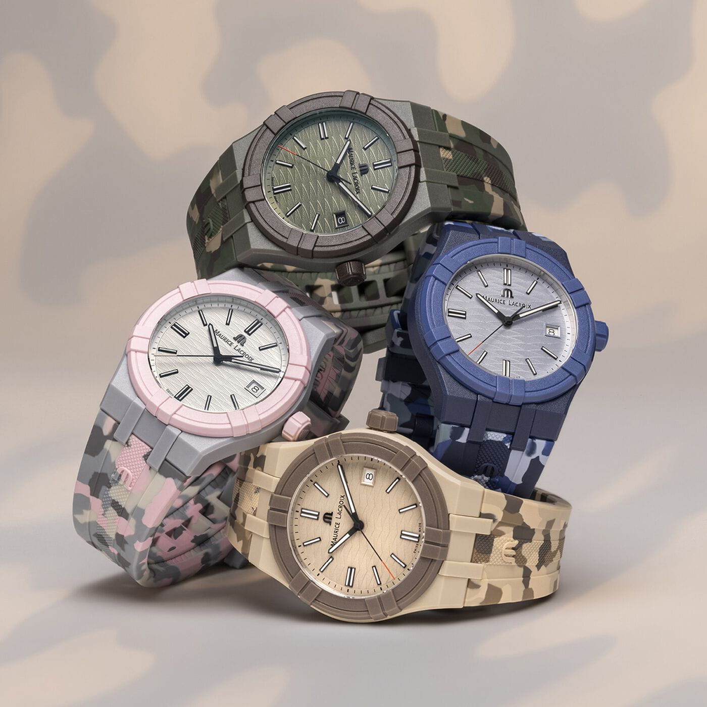 Оригинальные часы Maurice Lacroix Maurice Lacroix Aikon Tide AI2008-D33DZ-000-0 кварцевые калибр механизма ml115 общий вид