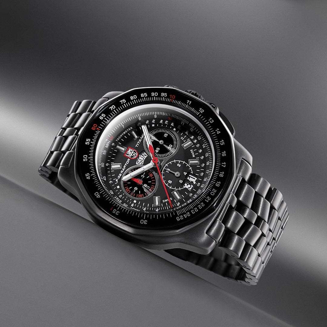 Оригинальные часы Luminox Luminox F-22 Raptor XA.9272 кварцевые калибр механизма ronda 5050.с общий вид