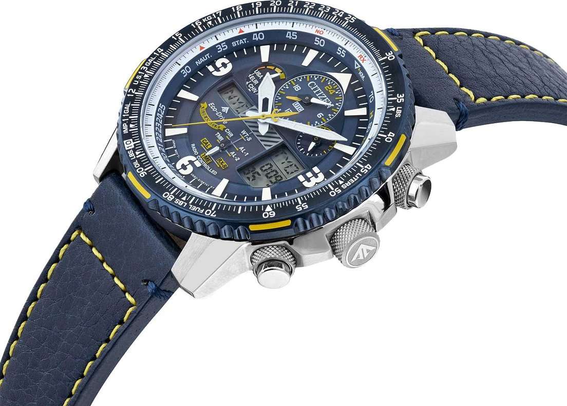 Citizen Citizen Promaster JY8078-01L , наручные мужские часы фото под углом