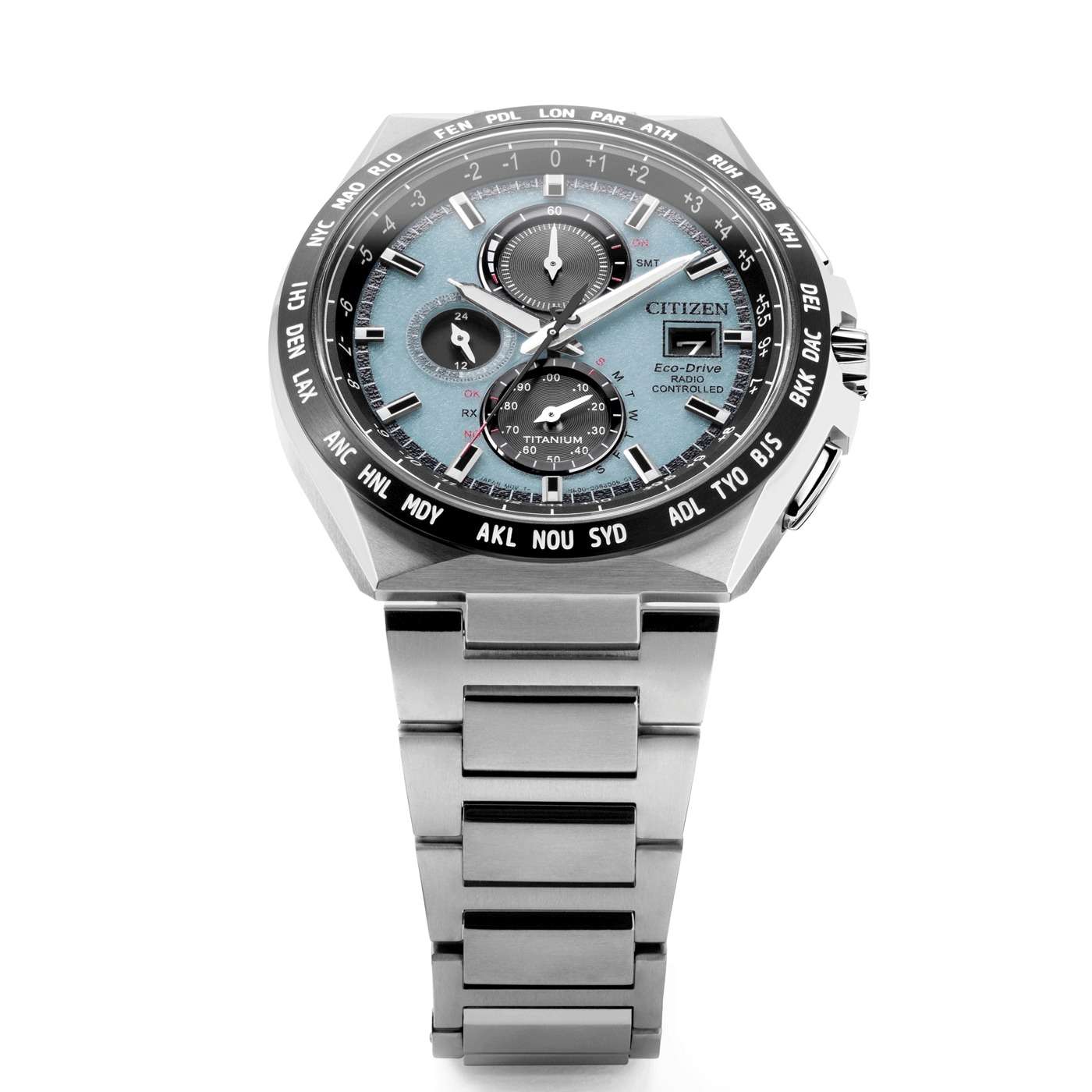 Оригинальные часы Citizen Citizen Eco-Drive AT8238-84M кварцевые калибр механизма citizen h800 общий вид
