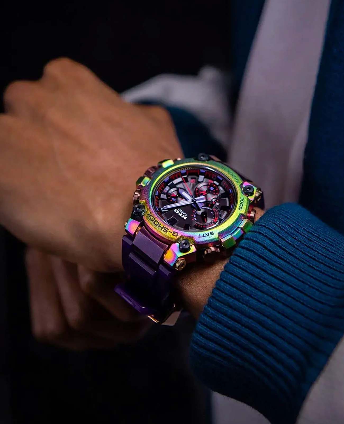 Casio Casio G-Shock MTG-B3000PRB-1A MTG-B3000PRB-1A оригинальные мужские часы в комплекте с коробкой