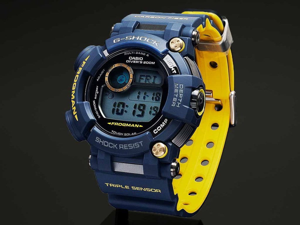 Casio Casio G-Shock GWF-D1000NV-2E, g-shock япония мужские часы на браслете  боковой вид