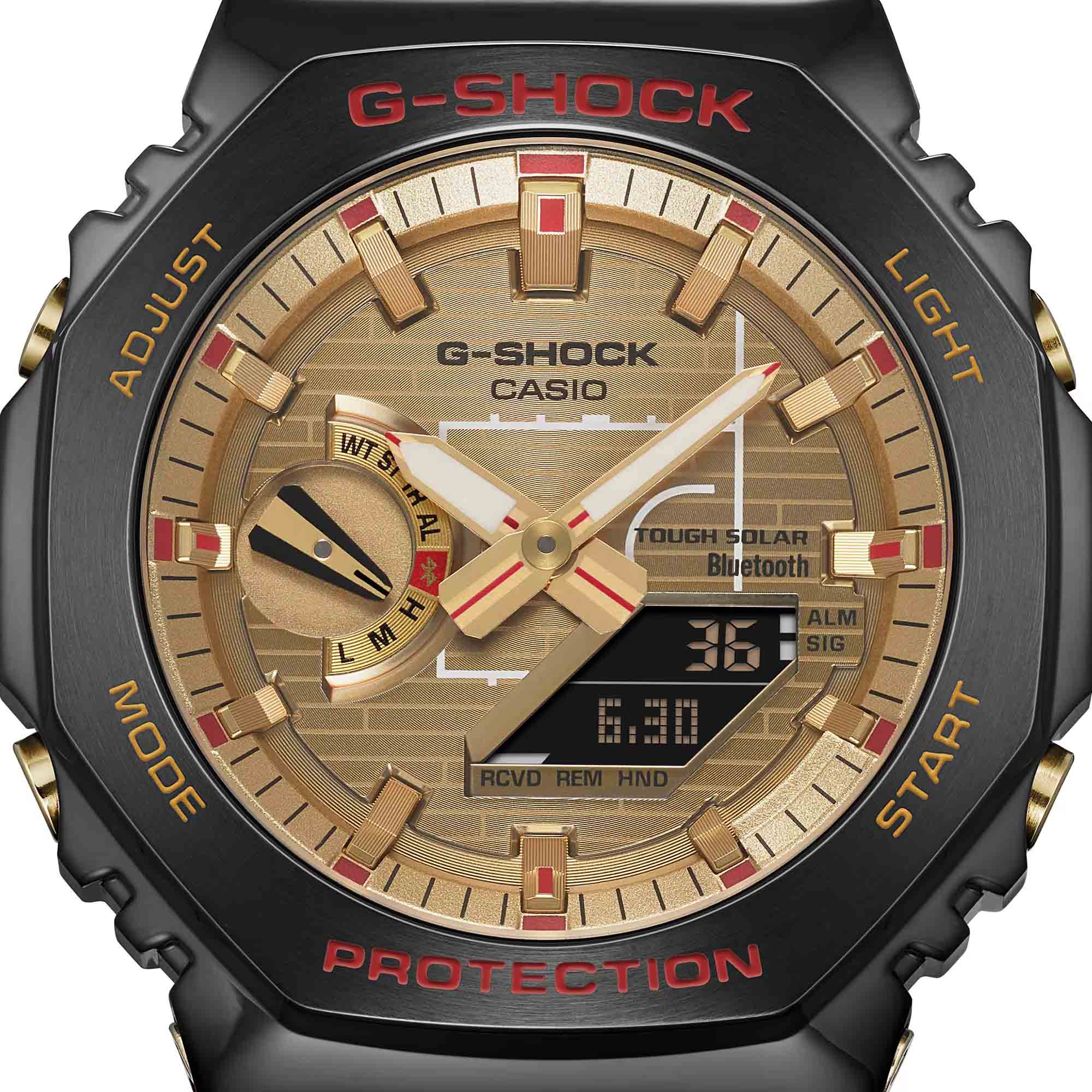Casio Casio G-Shock GBM-2100RH-1A  - задняя крышка пластик сталь корпуса, япония часы