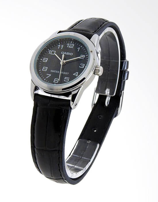 Casio Casio LTP-V001L-1B , наручные женские часы фото под углом