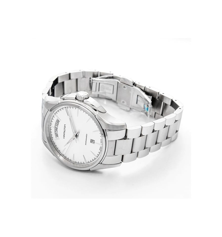 Hamilton Hamilton Jazzmaster Day Date Auto H32505151 мужские часы серебристый циферблат на запястье