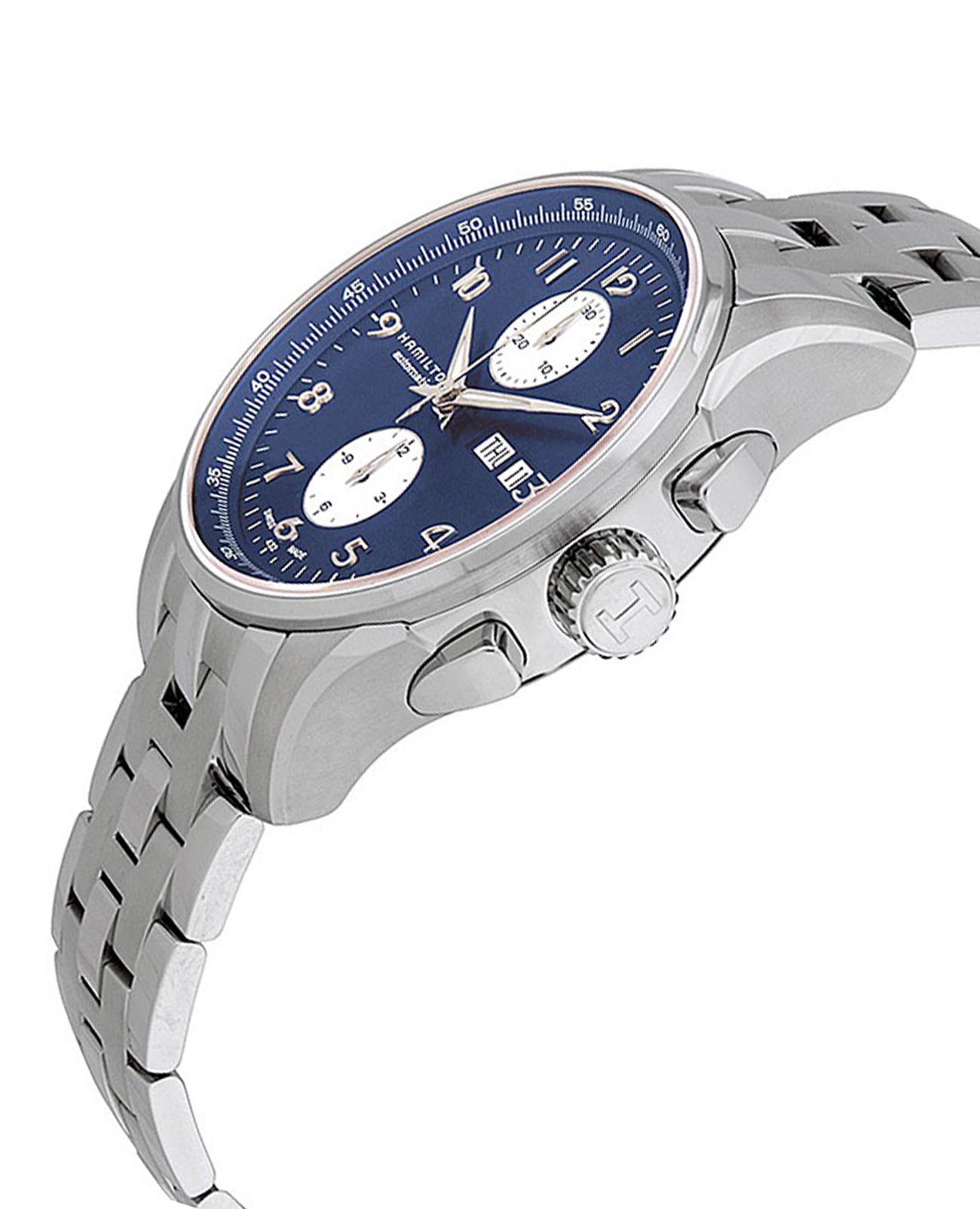 Hamilton Hamilton Jazzmaster Maestro Auto Chrono H32766143 , наручные мужские часы фото под углом