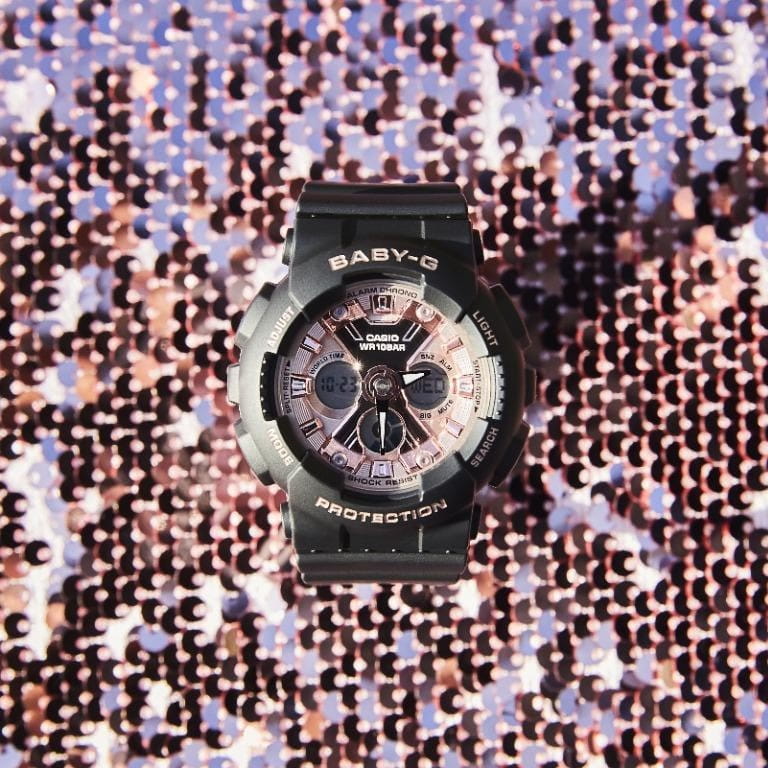 Casio Casio Baby-G BA-130-1A4DR (BA-130-1A4ER) BA-130-1A4ER оригинальные женские часы в комплекте с коробкой