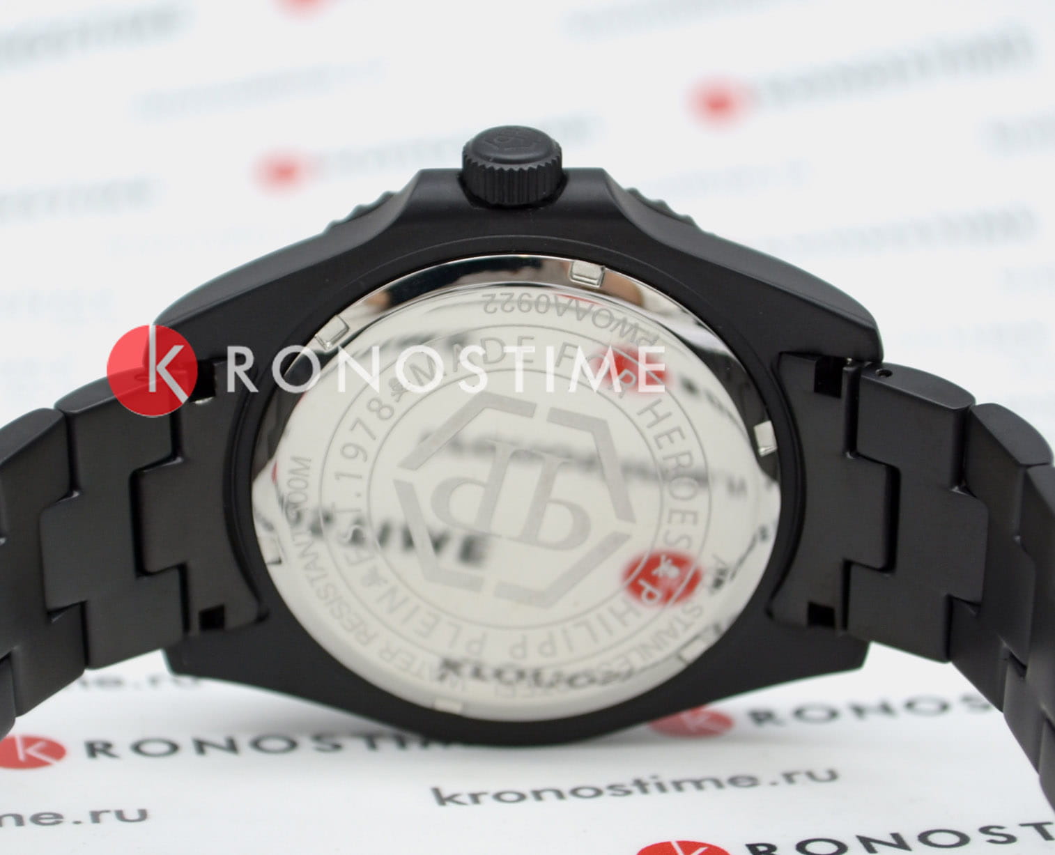 Philipp Plein PWOAA0922 мужские часы застежка крупным планом