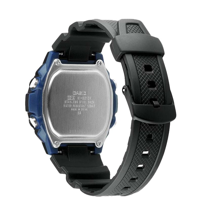 Casio Casio Collection W-S210H-1A , наручные мужские часы фото под углом