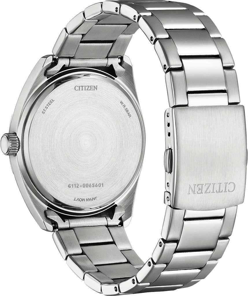 Citizen Citizen Basic BI5110-54Z,  япония мужские часы на браслете нержавеющая сталь боковой вид