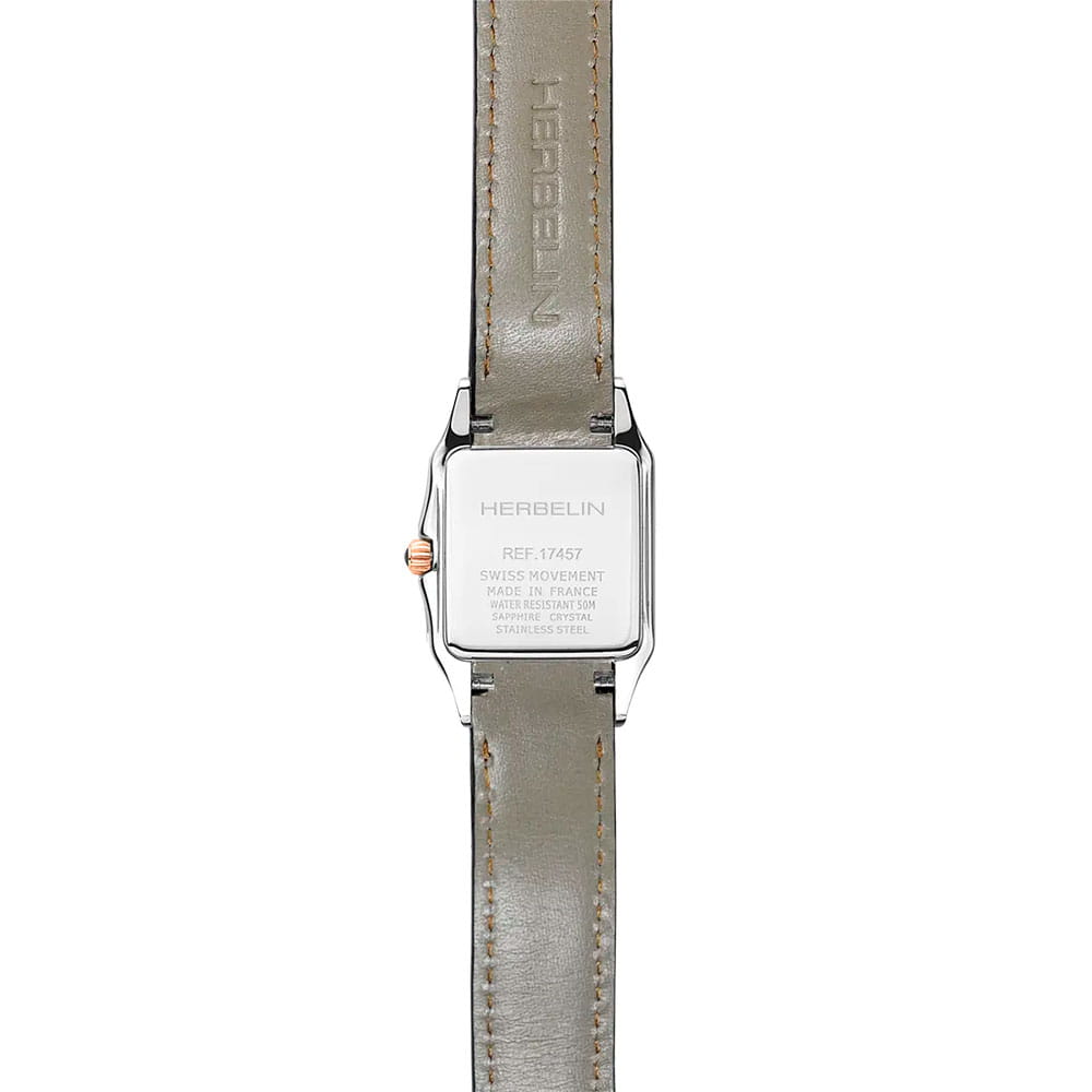 Herbelin Herbelin Luna 17457TR01,  франция женские часы на браслете кожаный боковой вид