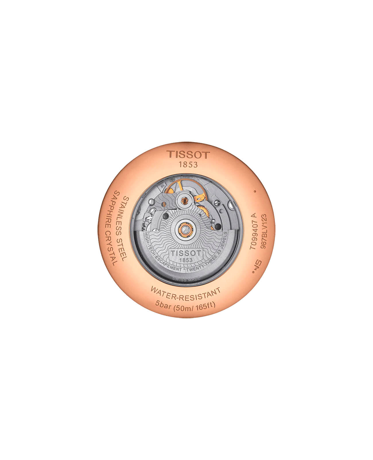 Tissot Tissot Chemin des Tourelles Powermatic 80 T099.407.36.038.00 Chemin des Tourelles, наручные мужские часы фото под углом