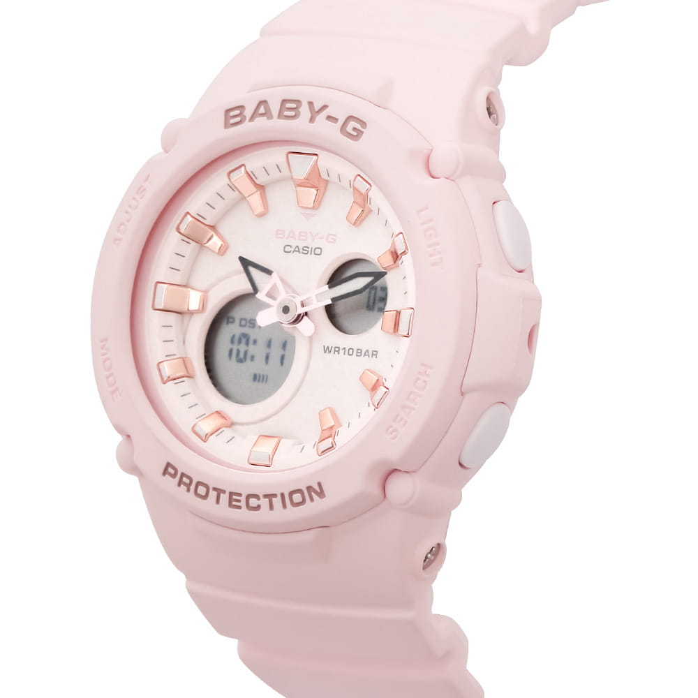 Casio Casio Baby-G BGA-275-4ADR (BGA-275-4A), baby-g япония женские часы на браслете пластик боковой вид