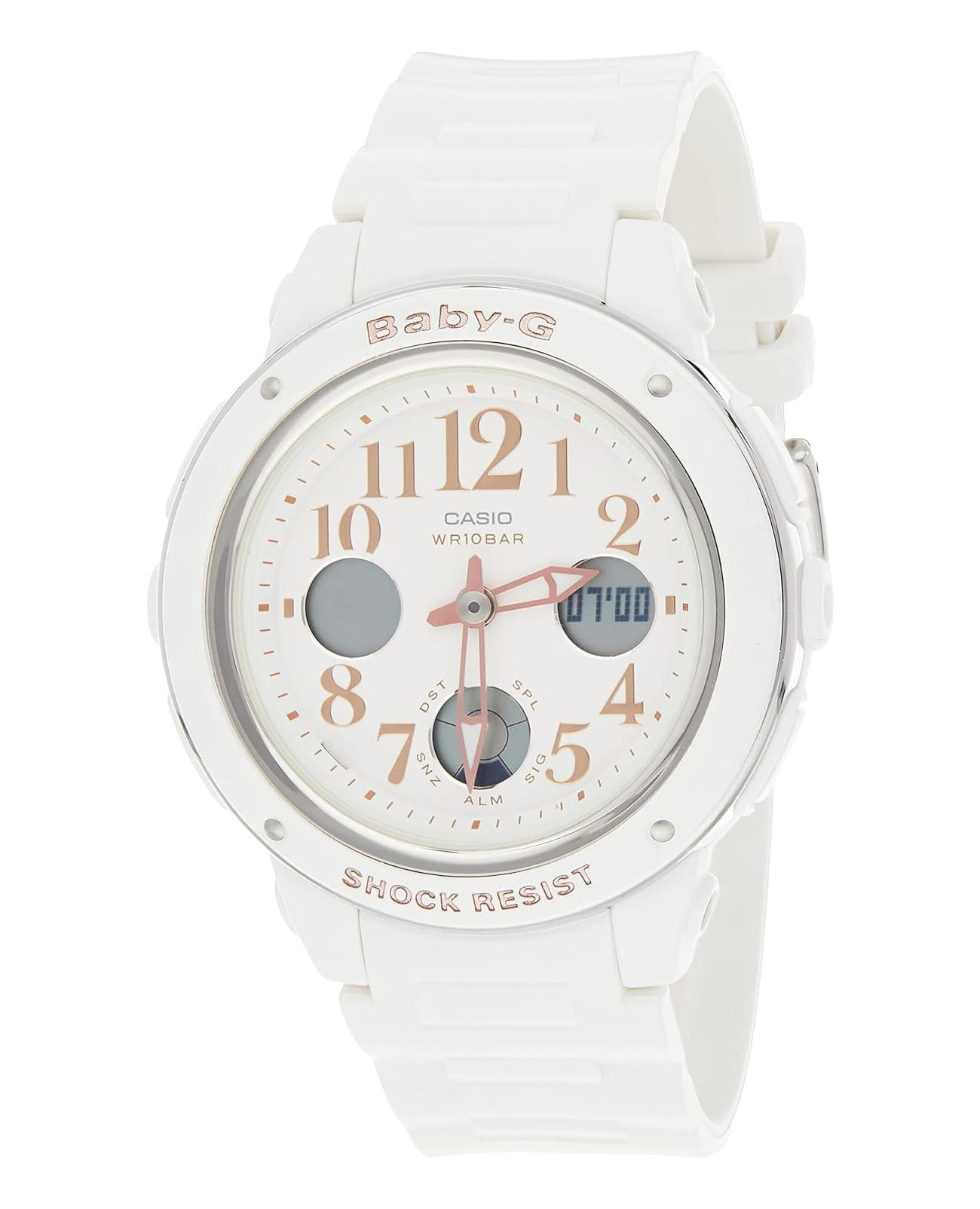 Casio Casio Baby-G BGA-150EF-7BDR , наручные женские часы фото под углом