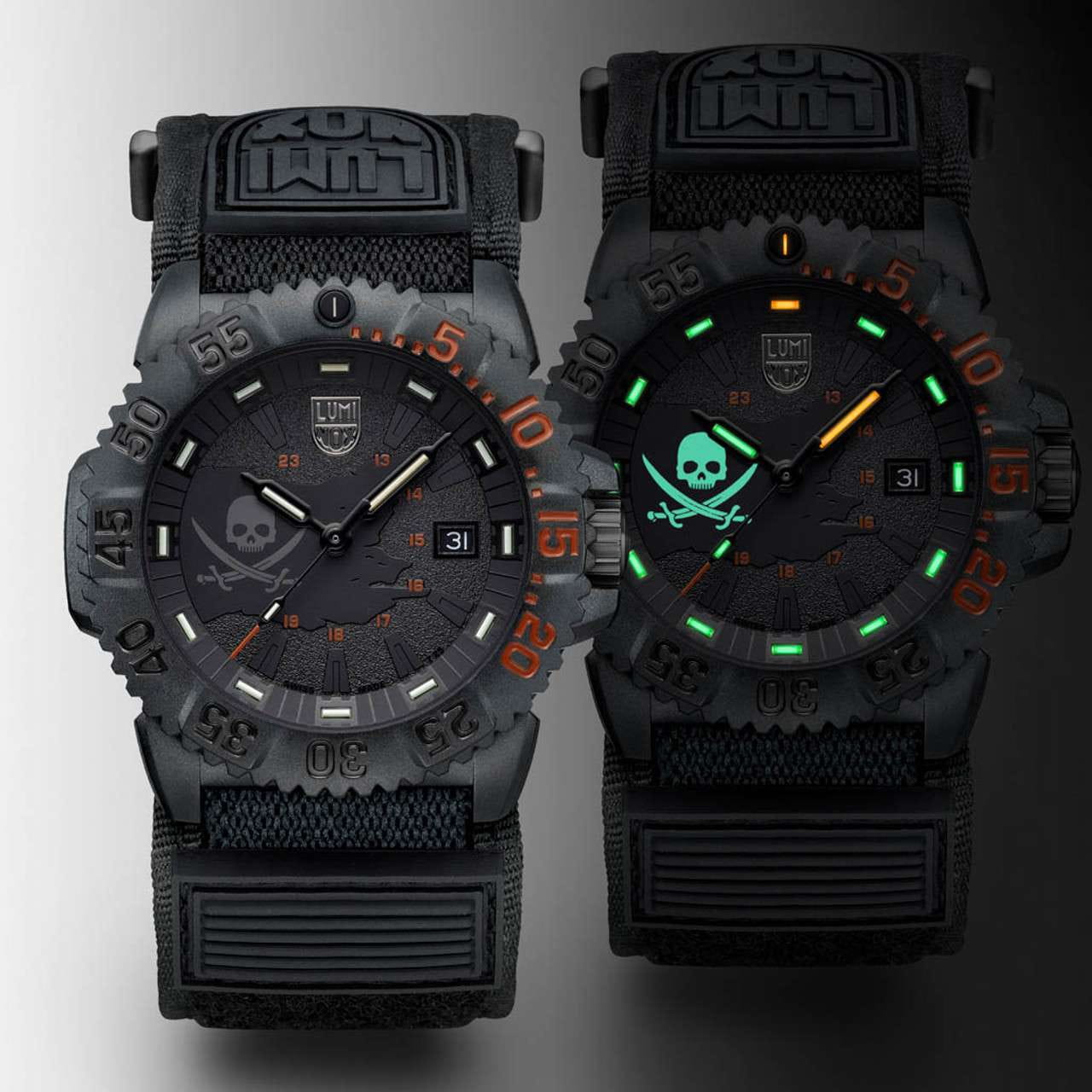 Luminox Luminox Pirates 3050 Series - Limited Edition XS.3051.PIR.LE мужские часы черный циферблат на запястье