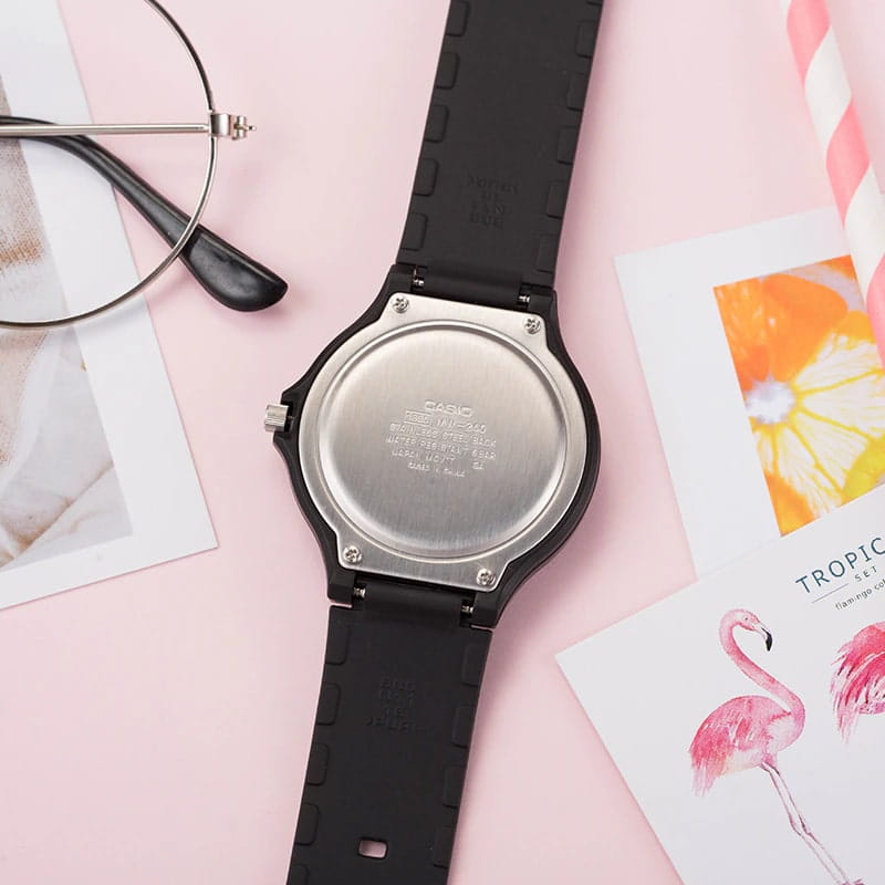 Casio Casio Collection MW-240-1B2VDF (MW-240-1B2), mtp япония мужские часы на браслете пластик боковой вид