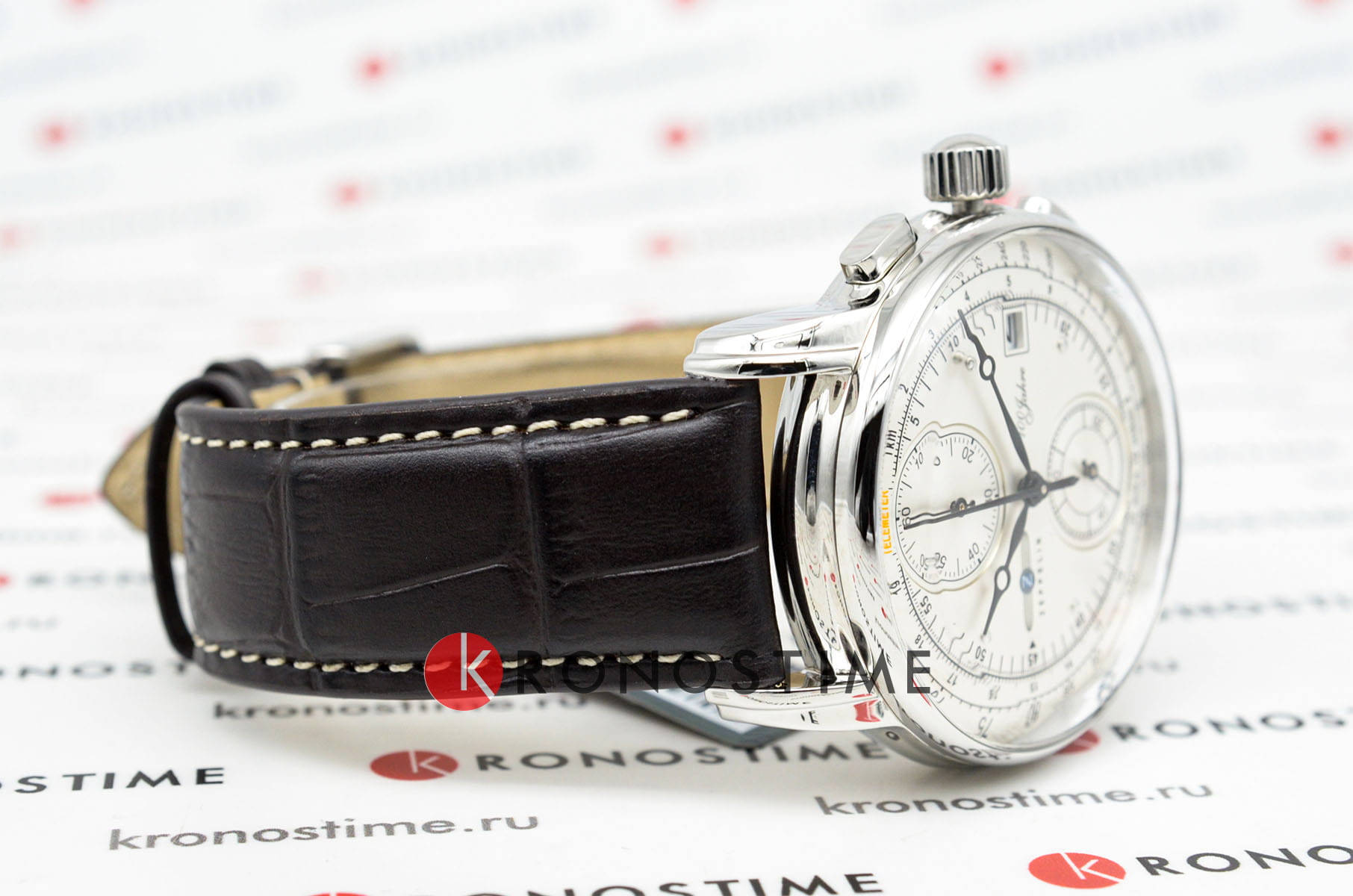 Zeppelin Zeppelin 100 Years Zeppelin 86701, 100 years zeppelin германия мужские часы на браслете кожаный боковой вид