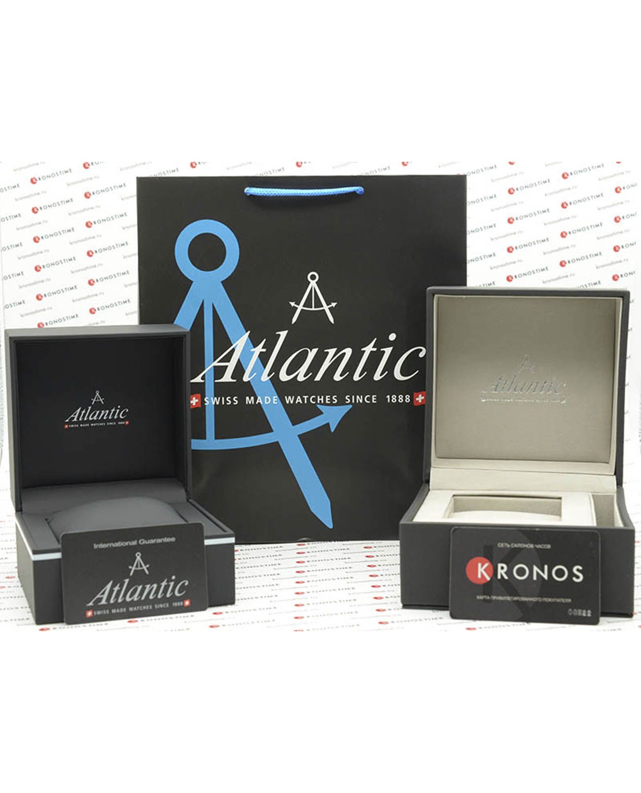 Atlantic Atlantic Elagance 29038.41.61L  - задняя крышка металл сталь корпуса, швейцария часы