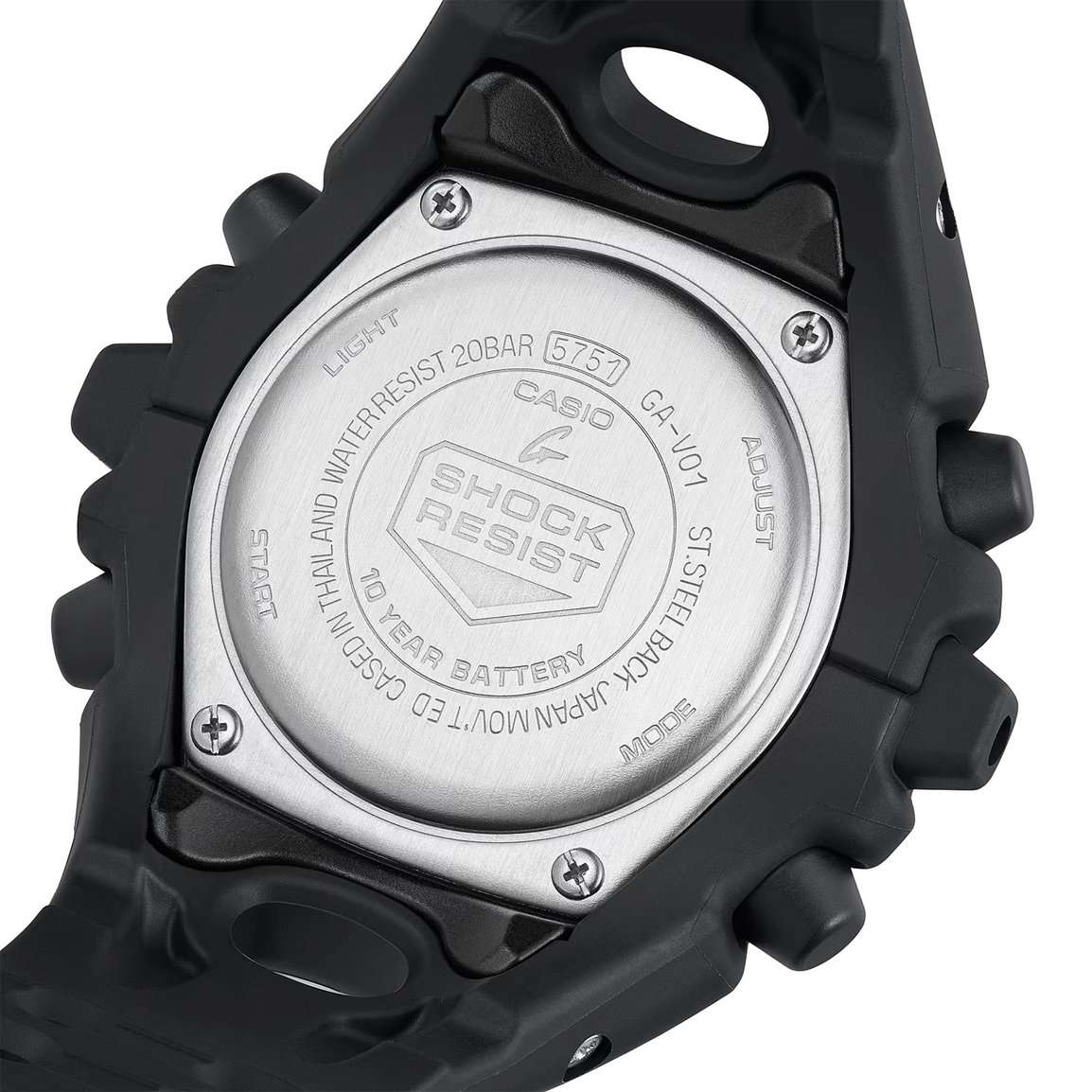 Оригинальные часы Casio Casio G-Shock GA-V01-1A электронные калибр механизма  общий вид