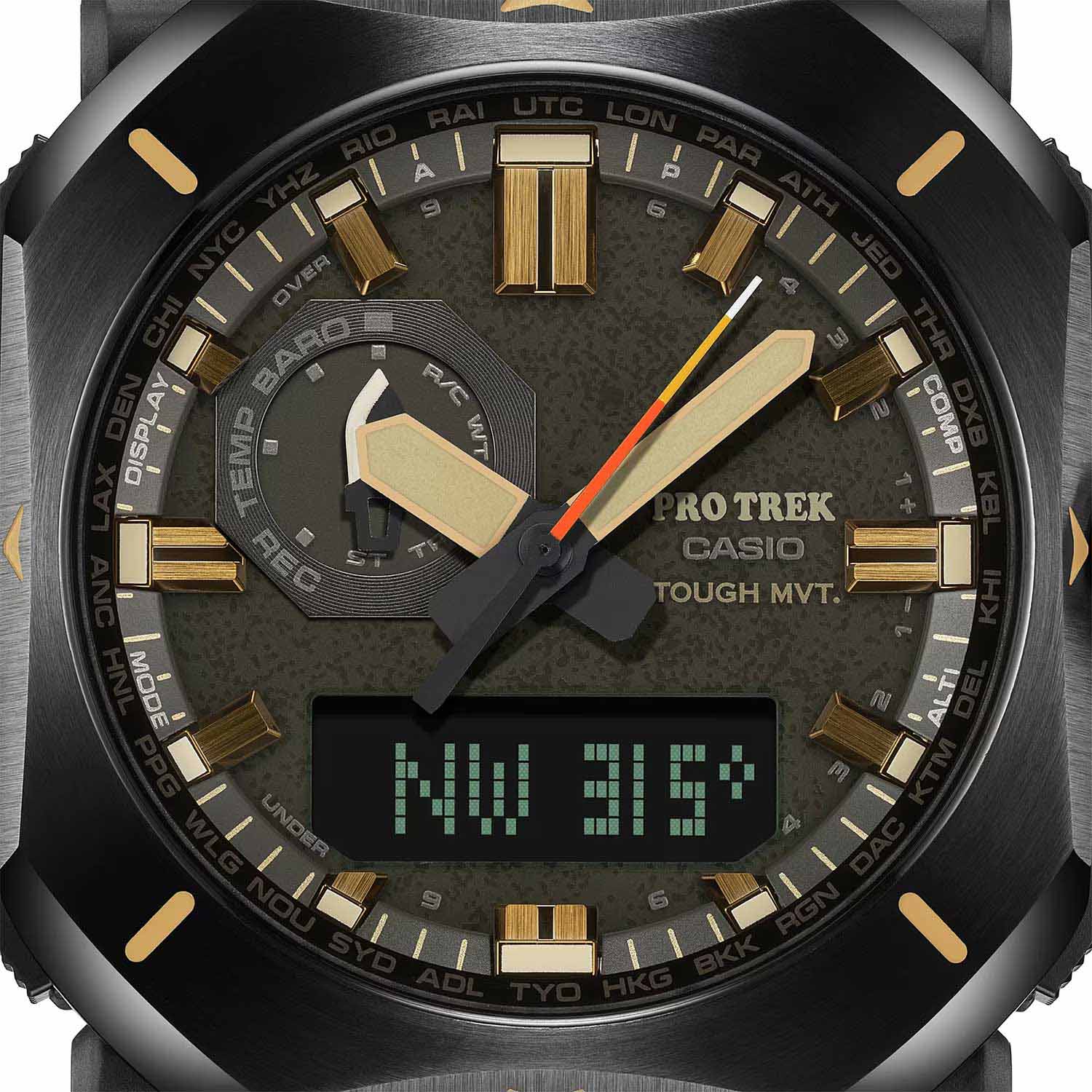 Casio Casio Pro Trek PRW-6900Y-3ER PRW — детали корпуса и пластик