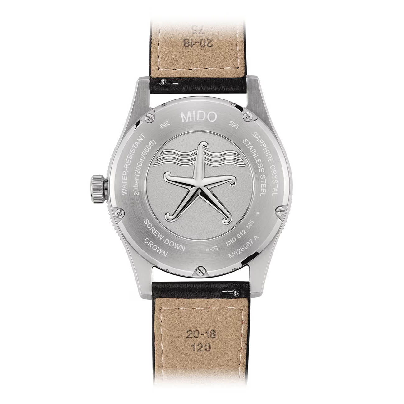 Mido Mido Ocean Star 39 M026.907.17.051.00 , наручные мужские часы фото под углом