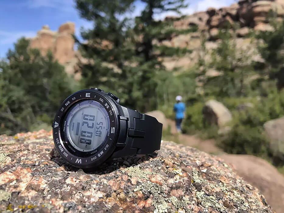 Оригинальные часы Casio Casio Pro Trek PRG-330-1 электронные калибр механизма  общий вид