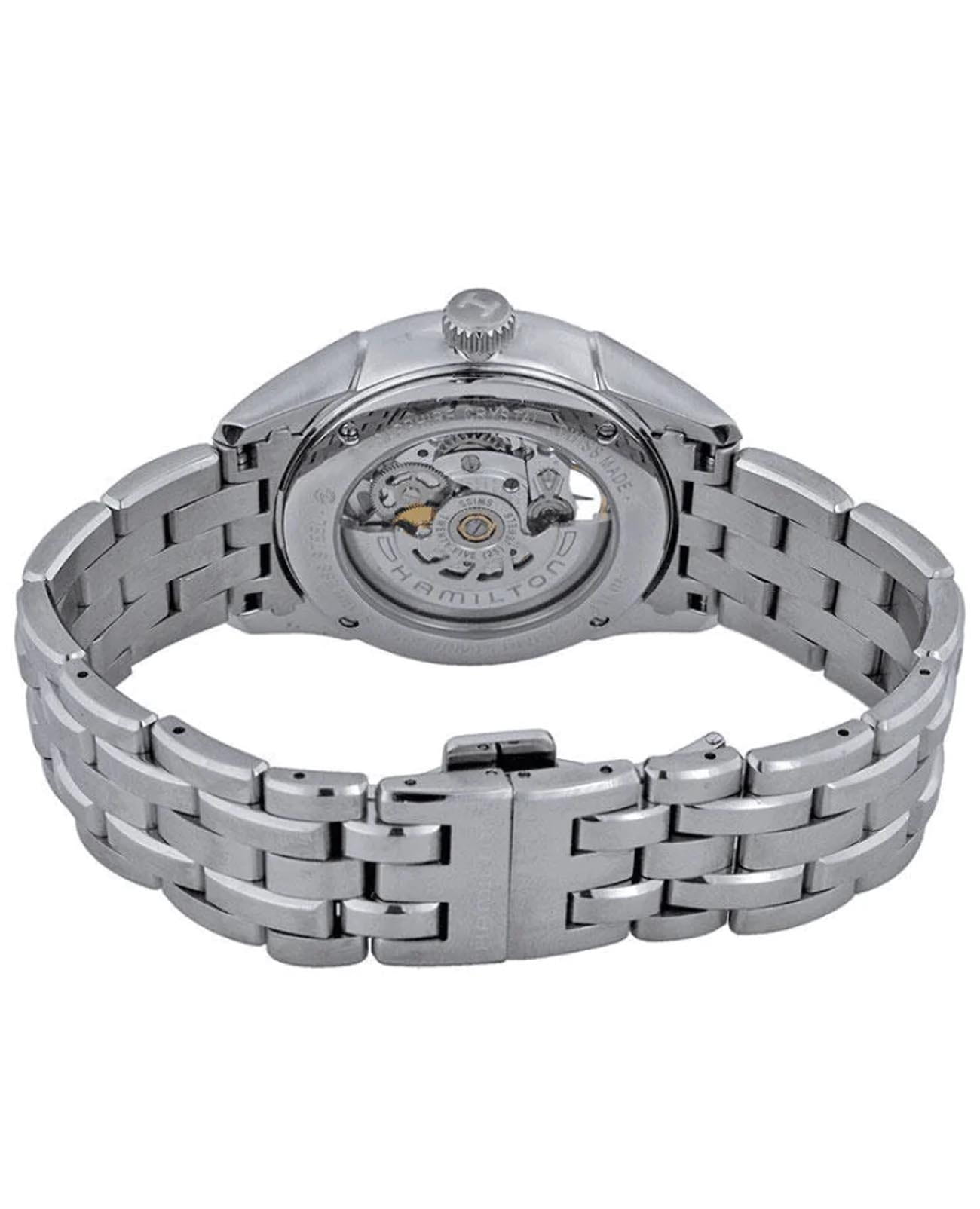 Hamilton Hamilton Jazzmaster Viewmatic Skeleton Gent Auto H42555151 швейцария наручные мужские часы заводная головка с логотипом Hamilton