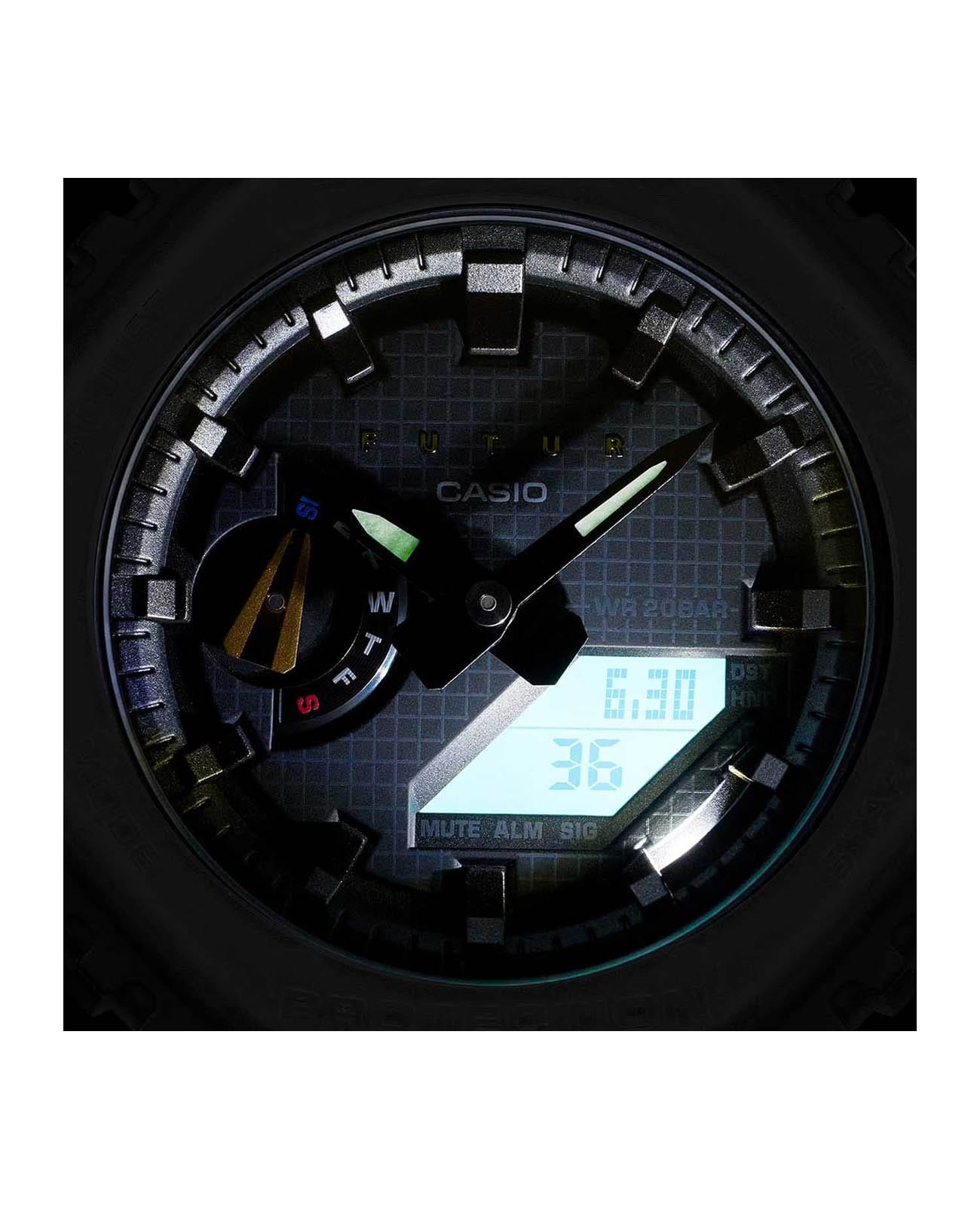Casio Casio G-Shock GA-2100FT-8A GA-2100 - задняя крышка пластик корпуса, япония часы