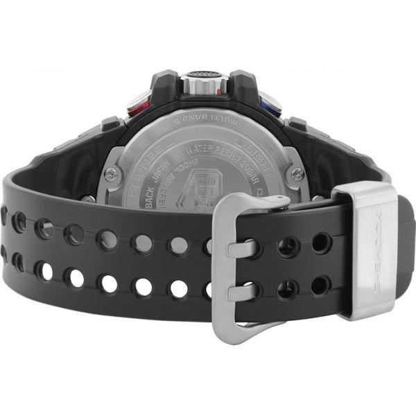 Casio Casio G-Shock GWN-1000B-1A, g-shock япония мужские часы на браслете силикон боковой вид